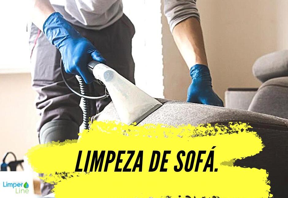 limpeza de sofá em Rio Preto – Limper Line – Higienização a Seco